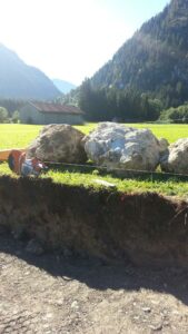 Abwasserentsorgung/ Neugestaltung einer Straße im Osterbichl
