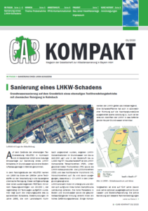 Titelprojekt GAB Kompakt – Sanierung eines LHKW Schadens in Kulmbach